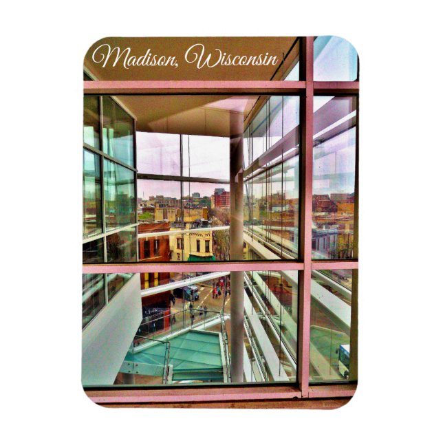 Madison, Wisconsin Magnet (Vertical)
