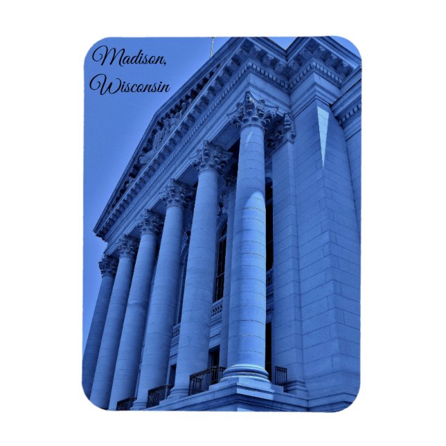 Madison, Wisconsin Magnet (Vertical)