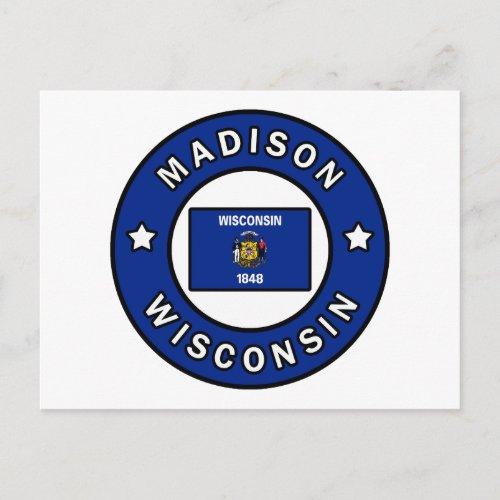 Madison Wisconsin Postcard