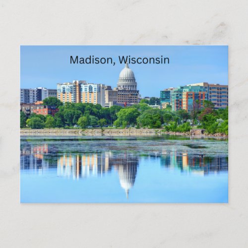 Madison Wisconsin Postcard