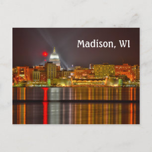 Madison, Wisconsin Postcard