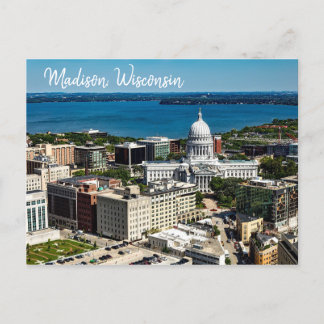 Madison, Wisconsin Postcard The Capitol