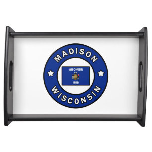 Madison Wisconsin Serving Tray