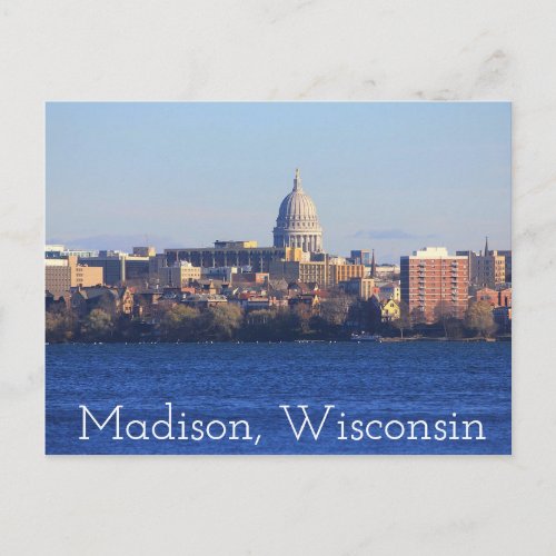 Madison Wisconsin The Capitol Postcard