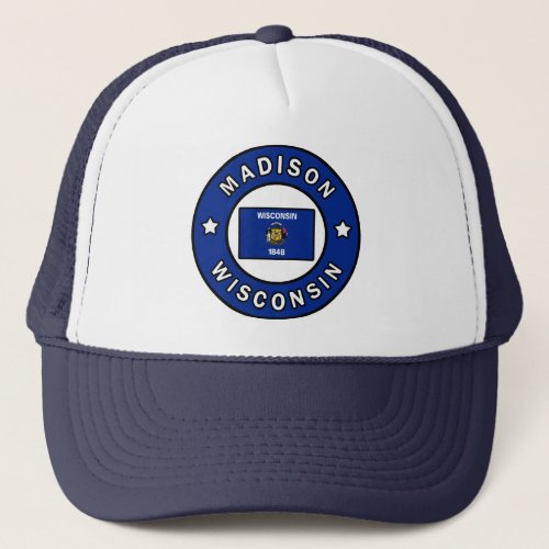 Madison Wisconsin Trucker Hat