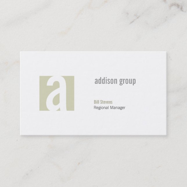 Madison XIII Business Card (Front)