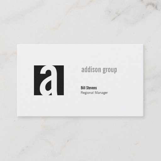 Customizable Madison XIIID Business Card