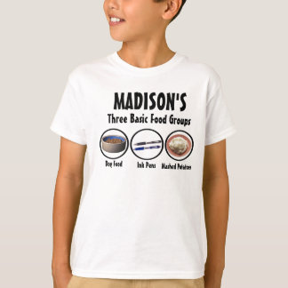 Madison's Food Groups T-Shirt