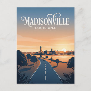 Madisonville USA Postcard