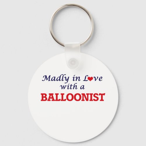 Madly in love with a Balloonist Keychain
