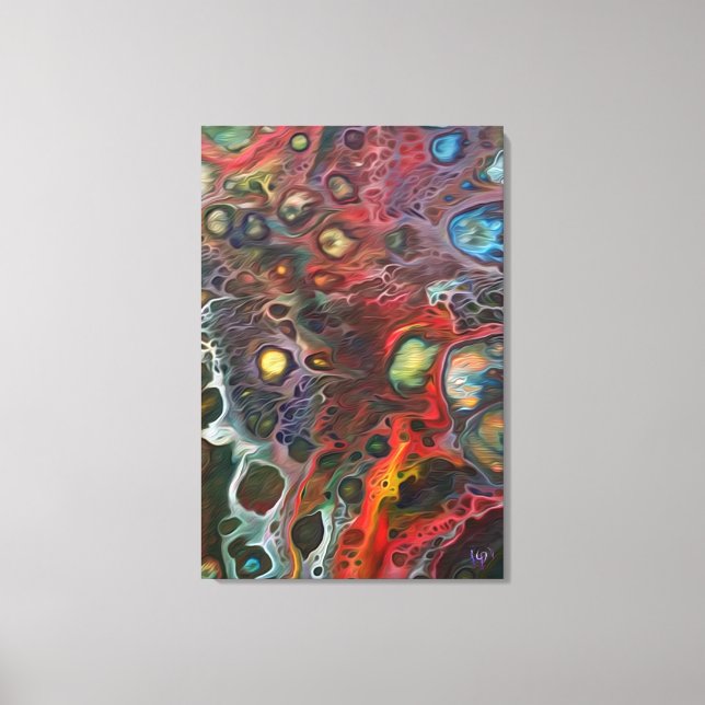 "Madness Is In The Air" Canvas Print (Front)