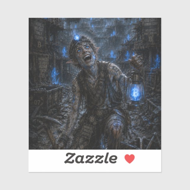 Madness / Miner / Mountain Labyrinths Sticker (Sheet)