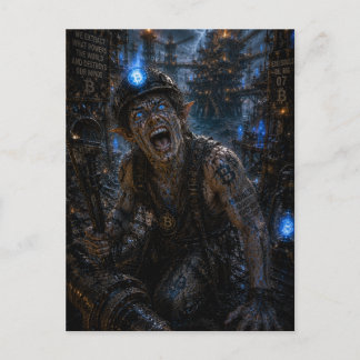 Madness / Miner / Oil Rig Postcard