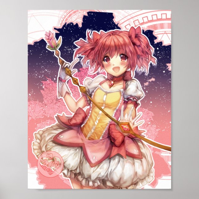 Madoka Kaname  Poster (Front)