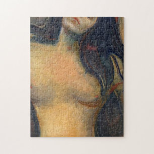 Madonna 1894 By Edvard Munch Jigsaw Puzzle