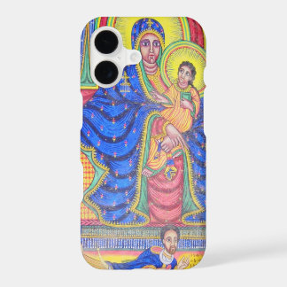 Madonna and Baby Jesus Ethiopian Art iPhone 17 Case