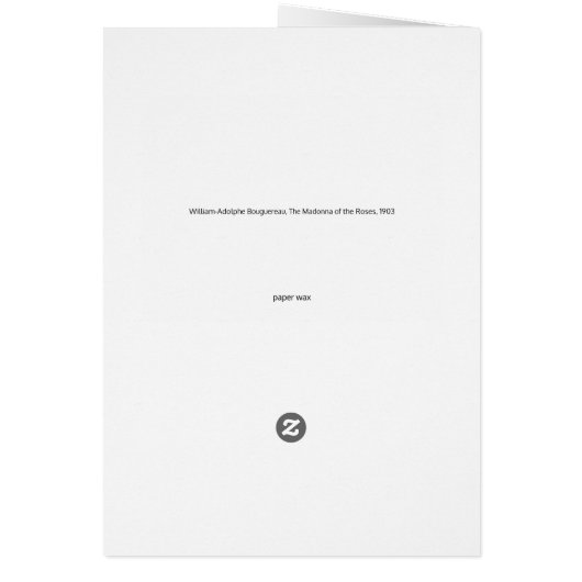 Madonna and Child (Back)