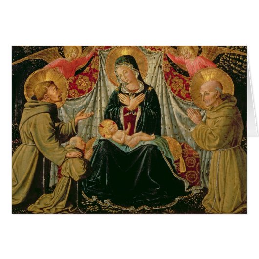 Madonna and Child 2 Cards (Front Horizontal)