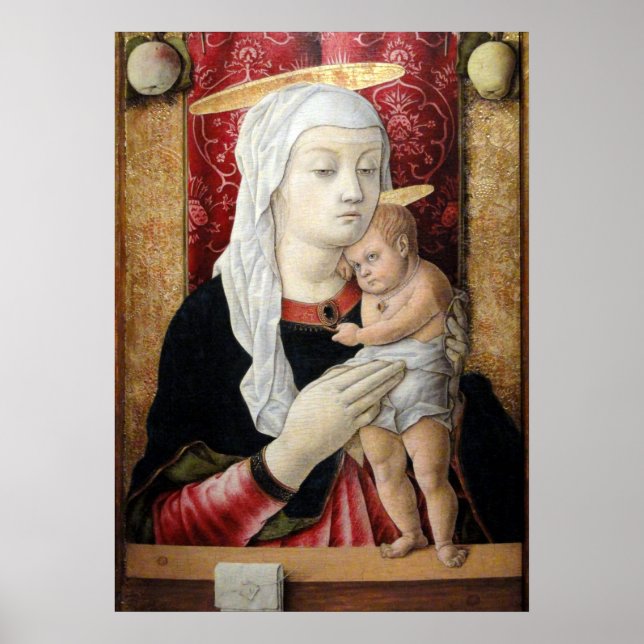 Madonna and Child 2 - Carlo Crivelli - c1468 Poster (Front)