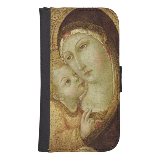 Madonna and Child 2 Samsung Galaxy Wallet Case (Front)