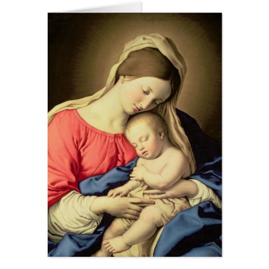 Madonna and Child 3 Cards (Front)