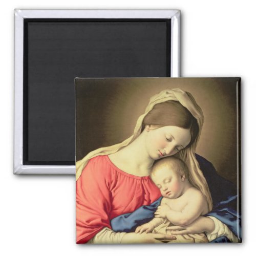 Madonna and Child 3 Magnet