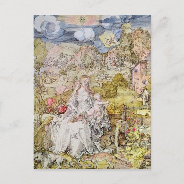 Madonna and Child 3 Postcard (Front)