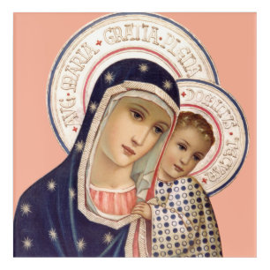 Madonna and Child Acrylic Print