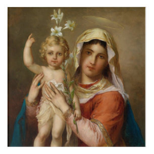 Madonna and Child Acrylic Print