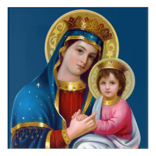 Madonna and Child Acrylic Print