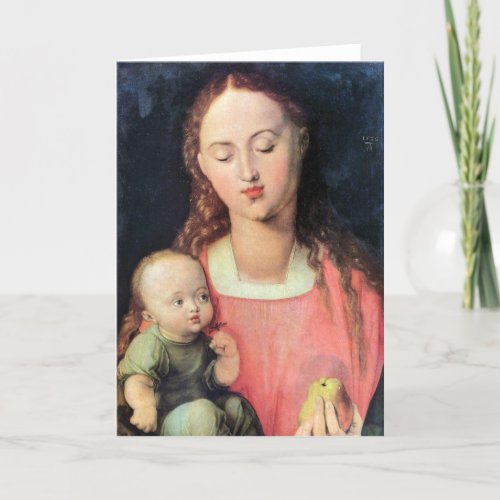 Madonna and Child _ Albrecht Durer _ c1526 Card