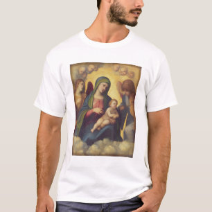 Madonna and Child and child in Glory, c.1520 (oil T-Shirt