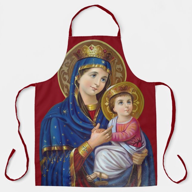 Madonna and Child Apron (Front)