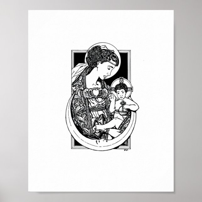 Madonna and Child (Archival Paper Print) Poster (Front)