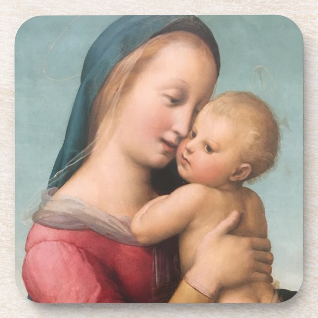 Madonna and Child Beverage Coaster (Front)