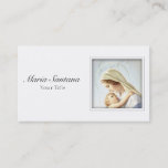 Madonna And Child Business Card at Zazzle