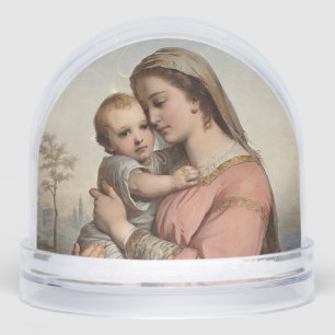 Madonna and Child by Franz Russ the Elder Snow Globe