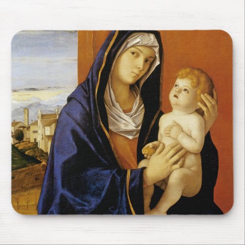 Madonna and Child by Giovanni Bellini Mouse Pad