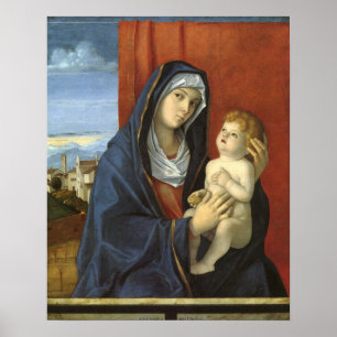 Madonna and Child by Giovanni Bellini Poster