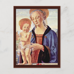 Madonna And Child By Sarto Andrea Del Postcard