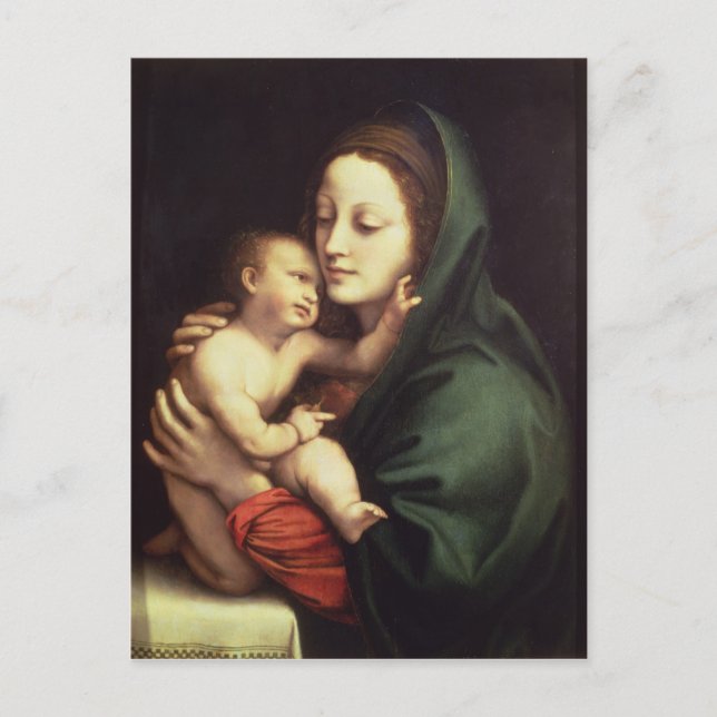 Madonna and child, c.1510 postcard (Front)