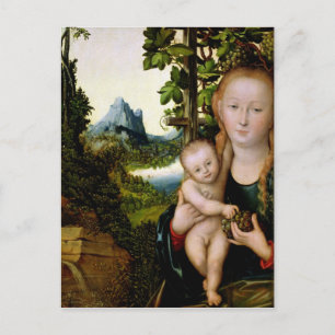 Madonna and Child, c.1525 Postcard