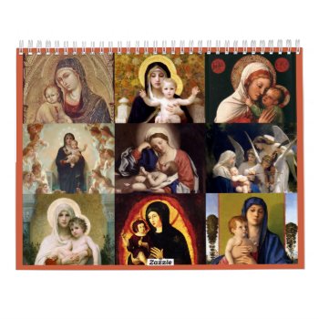 Madonna And Child Calendar by Xuxario at Zazzle