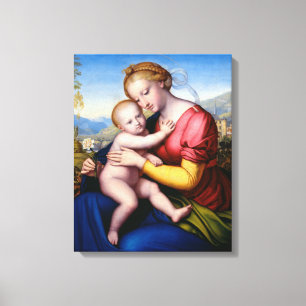 Madonna And Child Canvas Print