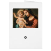 Madonna And Child Cards (Back)