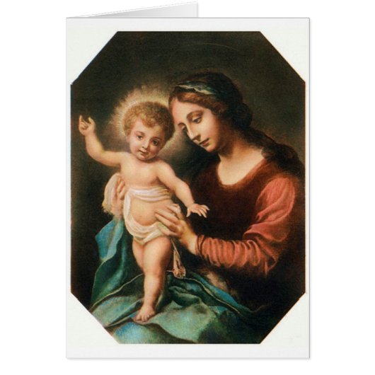 Madonna And Child Cards (Front)