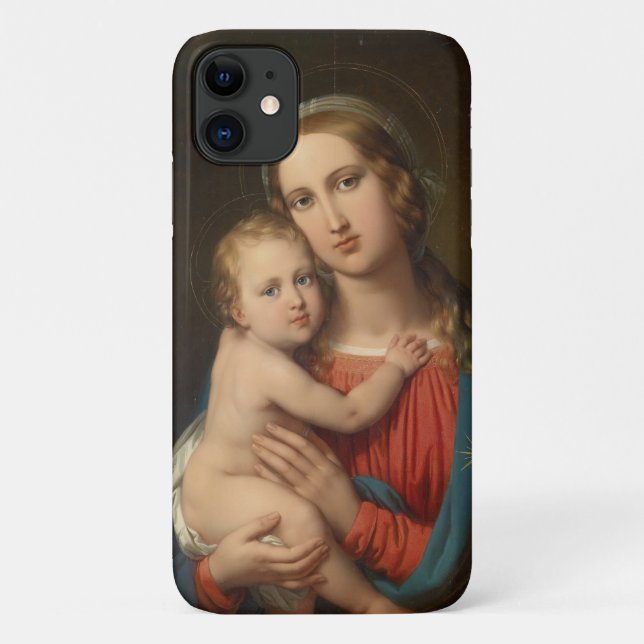Madonna and Child Case-Mate iPhone Case (Back)