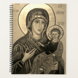 Madonna and child catholic DIY Planner