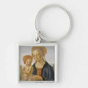Madonna and Child, circa 1470 Keychain
