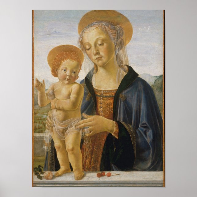 Madonna and Child, circa 1470 Poster (Front)